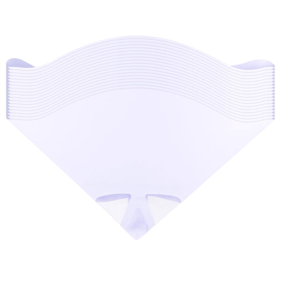 Uxcell 60Pcs 120um 170mmx130mm Cone Paint Screen Funnel Nylon Mesh Paper Paint Strainer