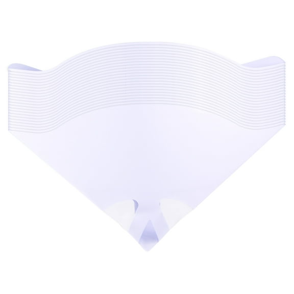 Uxcell 60Pcs 180um 180mmx130mm Cone Paint Screen Funnel Nylon Mesh Paper Paint Strainer