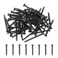 thumbnail image 1 of Uxcell 60Pcs M4.8 x 50mm Pan Head Self Tapping Screws for Metal, Black, 1 of 6
