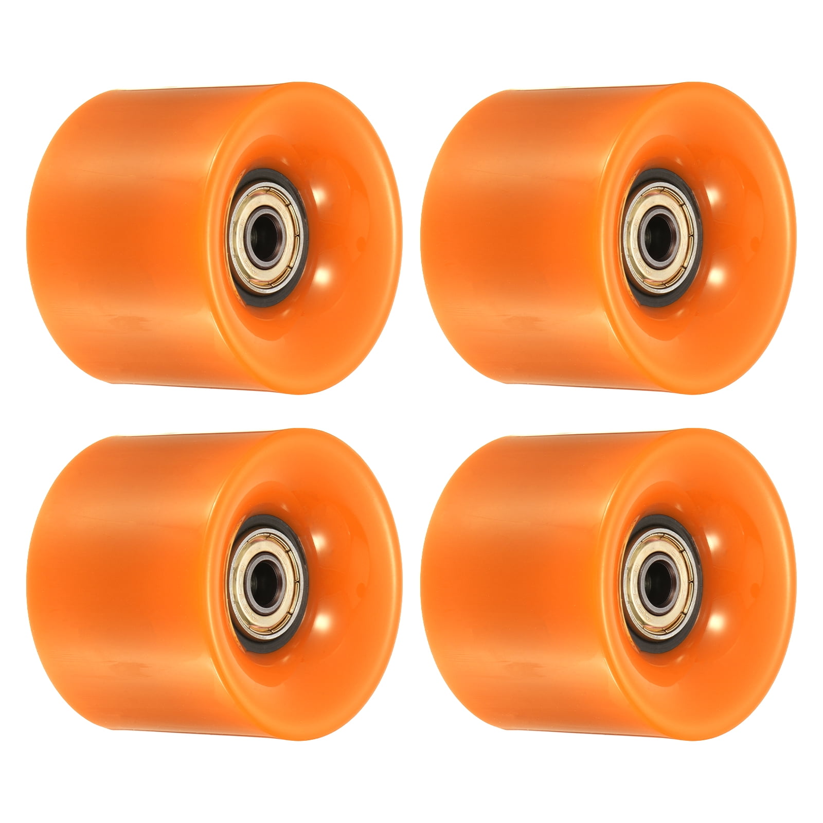 4 Roues De Skate 60mm ABEC-11 80A Dorées - Uxcell - Paquet Pour Croisière