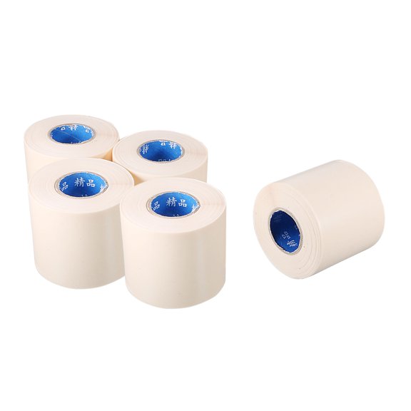 Uxcell 60mmx13m Non-Adhesive Tube Protector Wrap Pipe Protective Tape Yellow 5 Pack