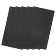 thumbnail image 1 of Uxcell 60x40mm Stainless Steel Blank Tags Engraving Blanks with 2 Hole, 5Pack (Black), 1 of 6