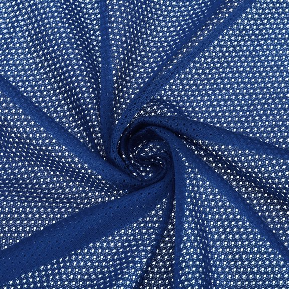 62 Inch Wide Mesh Fabric Slightly Stretchy for Sewing Backpack Pocket and Straps, Netting Clothes, Netting Bags, Shopping Bags, Deep Navy Blue 2 Yard