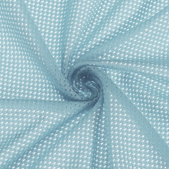 Uxcell 62 Inch Wide Mesh Fabric for Sewing Backpack Pocket and Straps, Netting Clothes, Light Steel Blue 2 Yard