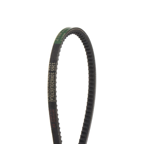 Uxcell 620mm Inner Girth 10mm Width Cogged V Belts Rubber Drive Belt for Power Transmission