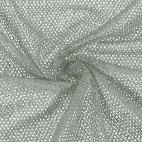 Uxcell 62 Inch Wide Mesh Fabric Slightly Stretchy for Sewing Backpack Pocket and Straps, Netting Clothes, Netting Bags, Shopping Bags,  Silver 4 Yard