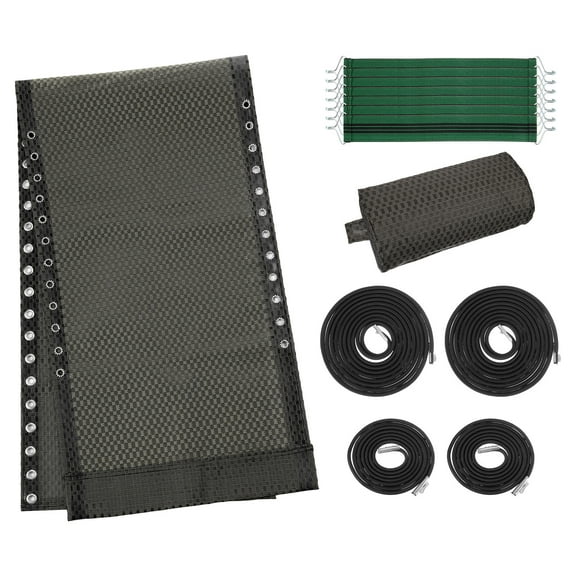 Uxcell 63"x17" Anti-Gravity Chair Replacement Fabric with Cord Kit for Patio, Brown