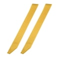 thumbnail image 1 of Uxcell 63"x4" Blank Satin Sash DIY Plain Sash Prom Queen Sashes Party Accessory Gold Tone 2Pcs, 1 of 6