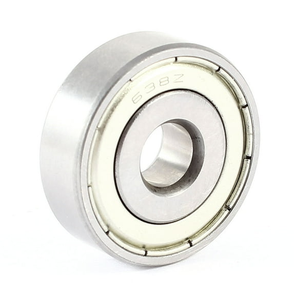 Uxcell 638Z Shielded Single Row Deep Groove Ball Bearing 8mm x 28mm x 9mm