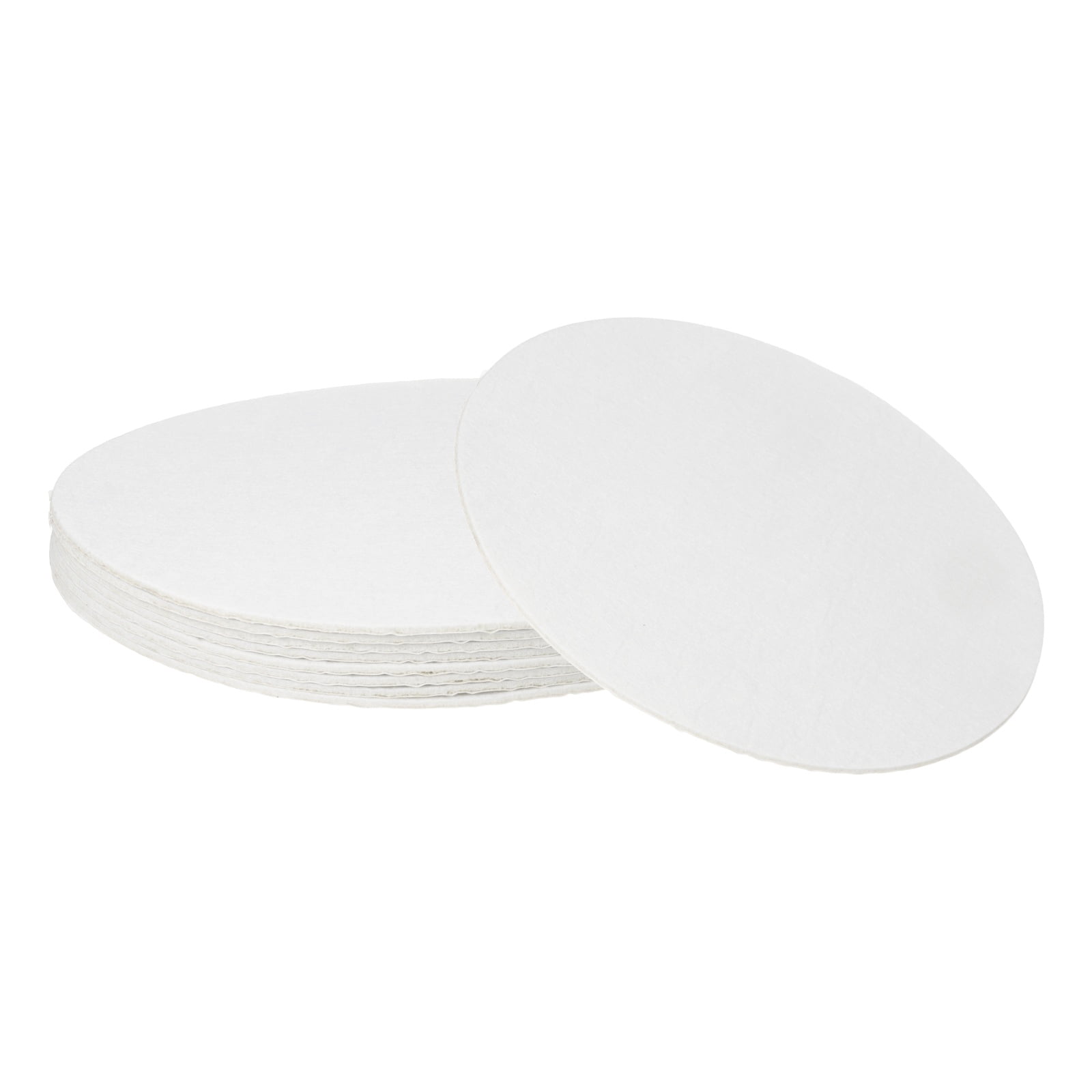 Uxcell 64Pcs Non Slip Furniture Pads, 1" Round Self Adhesive Felt Bumpers Noise Reducing Furniture Feet Floor Protector for Chairs Tables Furniture Legs (Black 0.12" Thick)