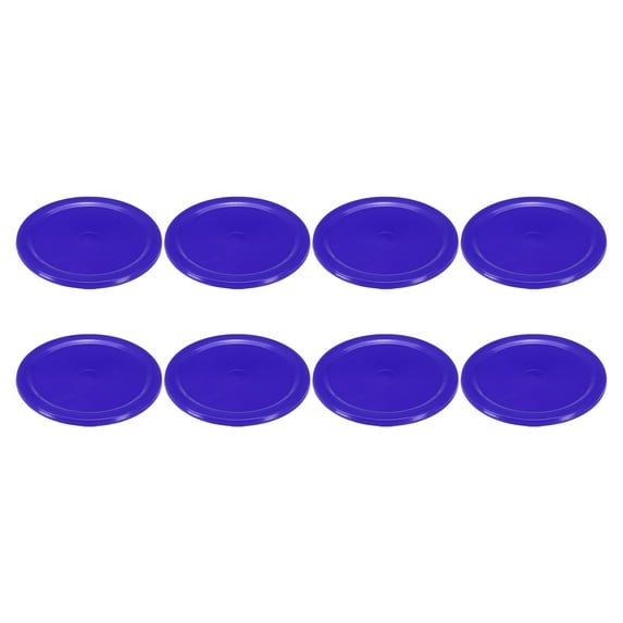 Uxcell 64mm/2.5 Inch Air Hockey Pucks, Air Hockey Heavy Replacement Pucks, Dark Blue, 8 Pack