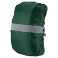 thumbnail image 1 of Uxcell 65-75L Waterproof Backpack Rain Cover with Reflective Strap XL Dark Green, 1 of 6