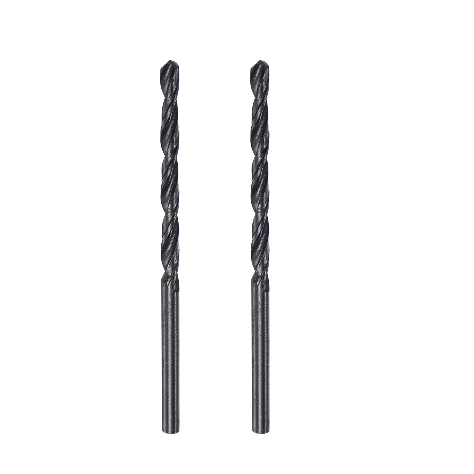 MAXTOOL 3/8" HSS M2 Jobber Length Drill Bits - 2 Pack, Fully Ground, Black & Bronze Finish, Straight Shank For Metal, Wood, Plastic 1 thumbnail image