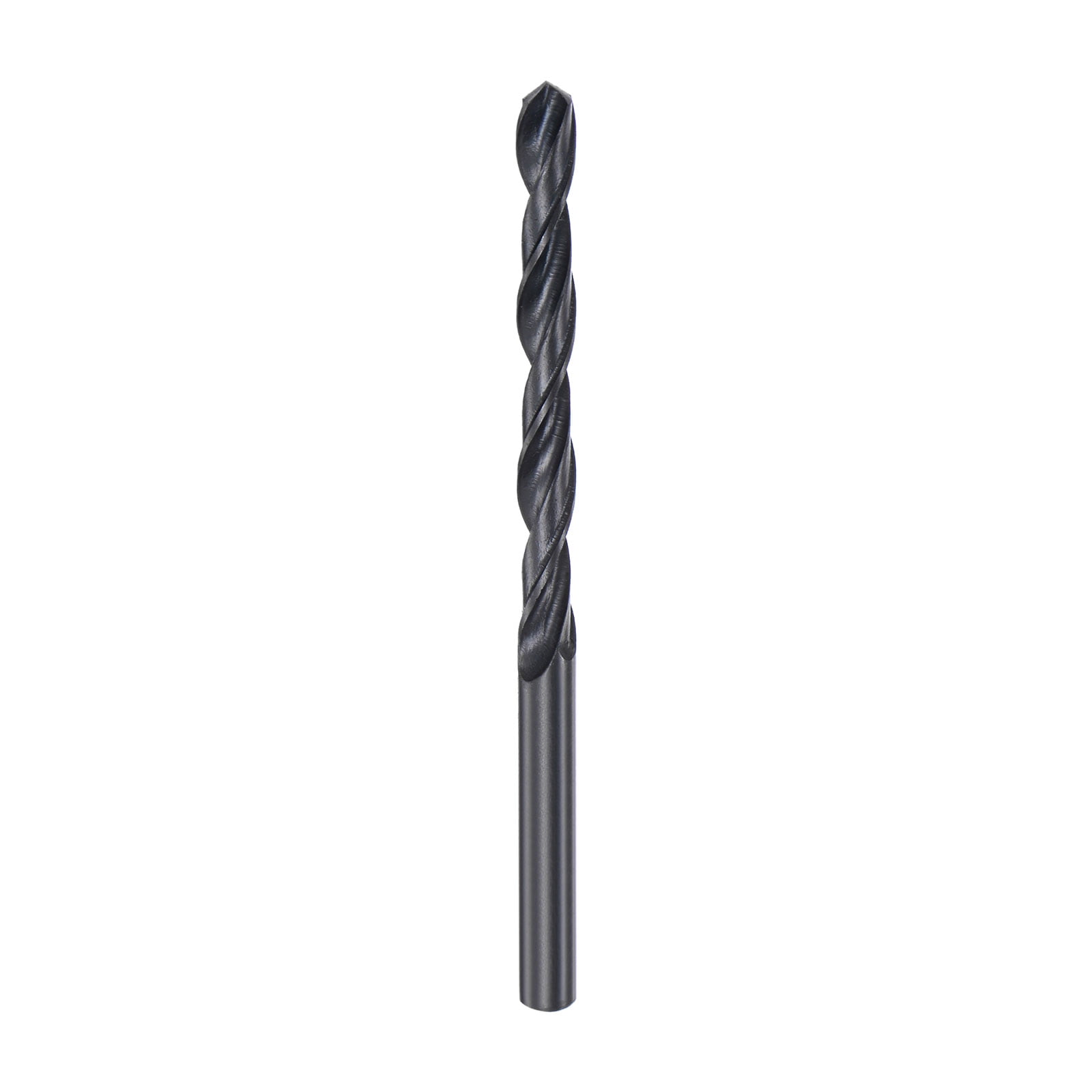Uxcell 6542 High Speed Steel Twist Drill Bit, Fully Ground Black Oxide ...