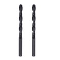 thumbnail image 1 of Uxcell 6542 High Speed Steel Twist Drill Bit, Fully Ground Black Oxide 6mm Drill Dia 92mm Total Length 2Pack, 1 of 5