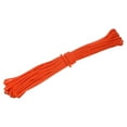 thumbnail image 1 of Uxcell 65Ft 1/4 Inch (6mm) Diamond Braided Polypropylene Rope Suitable for Flagpole Camping Crafting, Orange, 1 of 6