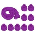 thumbnail image 1 of Uxcell 65cm/26" Nylon Stocking Flower Fabric Mesh Flower Stockings for Handmade DIY Crafts Flower Making, Purple, 10 Pack, 1 of 6