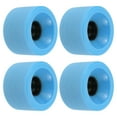thumbnail image 1 of Uxcell 65mm 78A Soft Cruiser Wheels Street Wheels Skateboard Wheel PU Frosted, Blue 4 Pack, 1 of 5