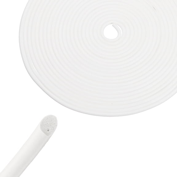 Uxcell 66Ft Backer Rod, 1/8 Inch Thick Silicone Rubber Foam Caulk Saver, Weather Strip Seal for Sealing Concrete Gaps, Expansion Joints, Crack Filling, Doors, Windows, White