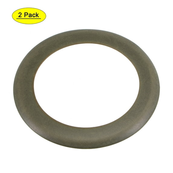 Uxcell 67.4x48x0.8mm Air Compressor Compression Piston Ring Dark Green 2 Pack