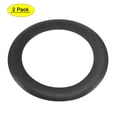 thumbnail image 1 of Uxcell 67.4x48x0.8mm Air Compressor Replacement Piston Ring Dark Grey 2 Pack, 1 of 5