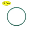 thumbnail image 1 of Uxcell 67mm OD 60.8mm ID 3.1mm Width Seal Fluorine Rubber O-Rings Green 10 Pack, 1 of 5