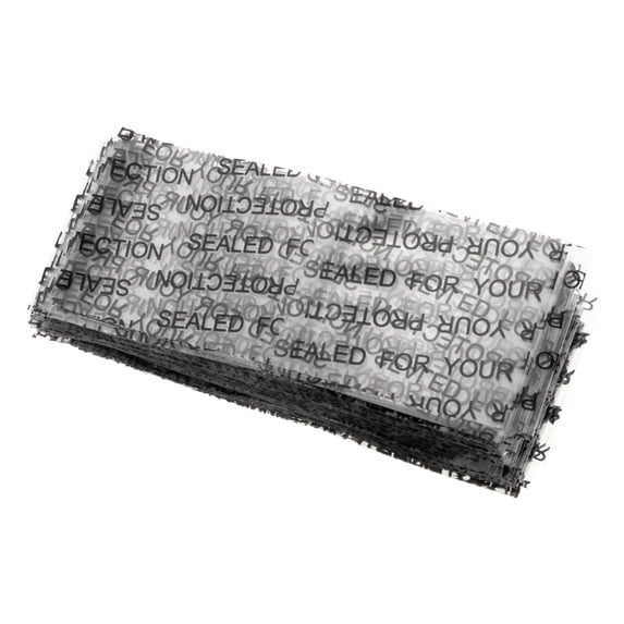 Uxcell 67x27mm Black Print Perforated Shrink Bands Fits Cap Diameter 1.54to1.65", Clear, 500Pcs