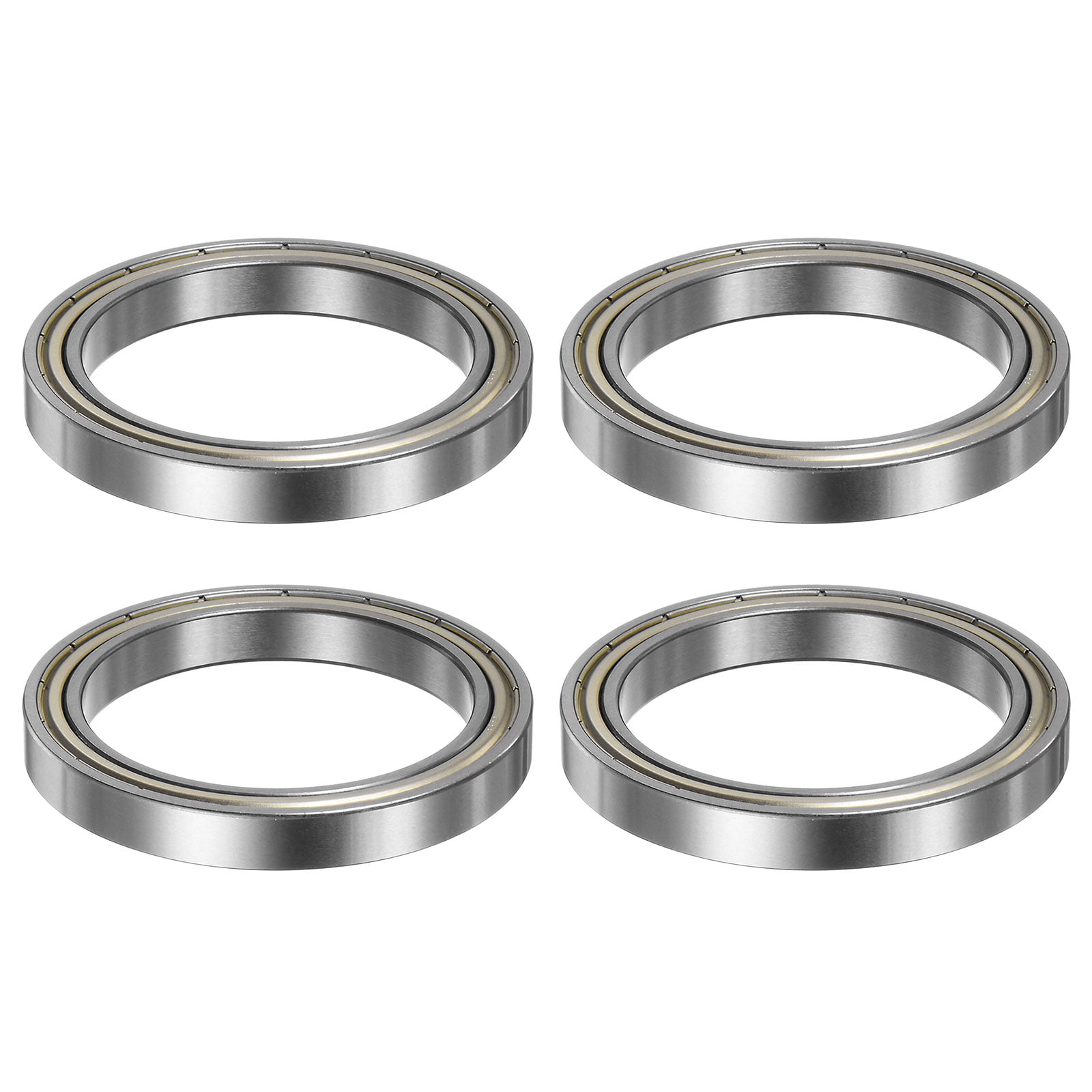 Uxcell 6811ZZ Ball Bearings 55mmx72mmx9mm Chrome Steel Double Shielded 4 Pack