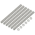 thumbnail image 1 of Uxcell 6Pack M14 x 350mm Fully Threaded Rod w 6Pack Hex Nuts, 2mm Pitch 304 Stainless Steel Right Hand Threaded Rod, 1 of 7