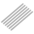 thumbnail image 1 of Uxcell 6Pack M6 x 130mm 1mm Pitch 304 Stainless Steel Fully Threaded Rod Bar Studs, 1 of 6