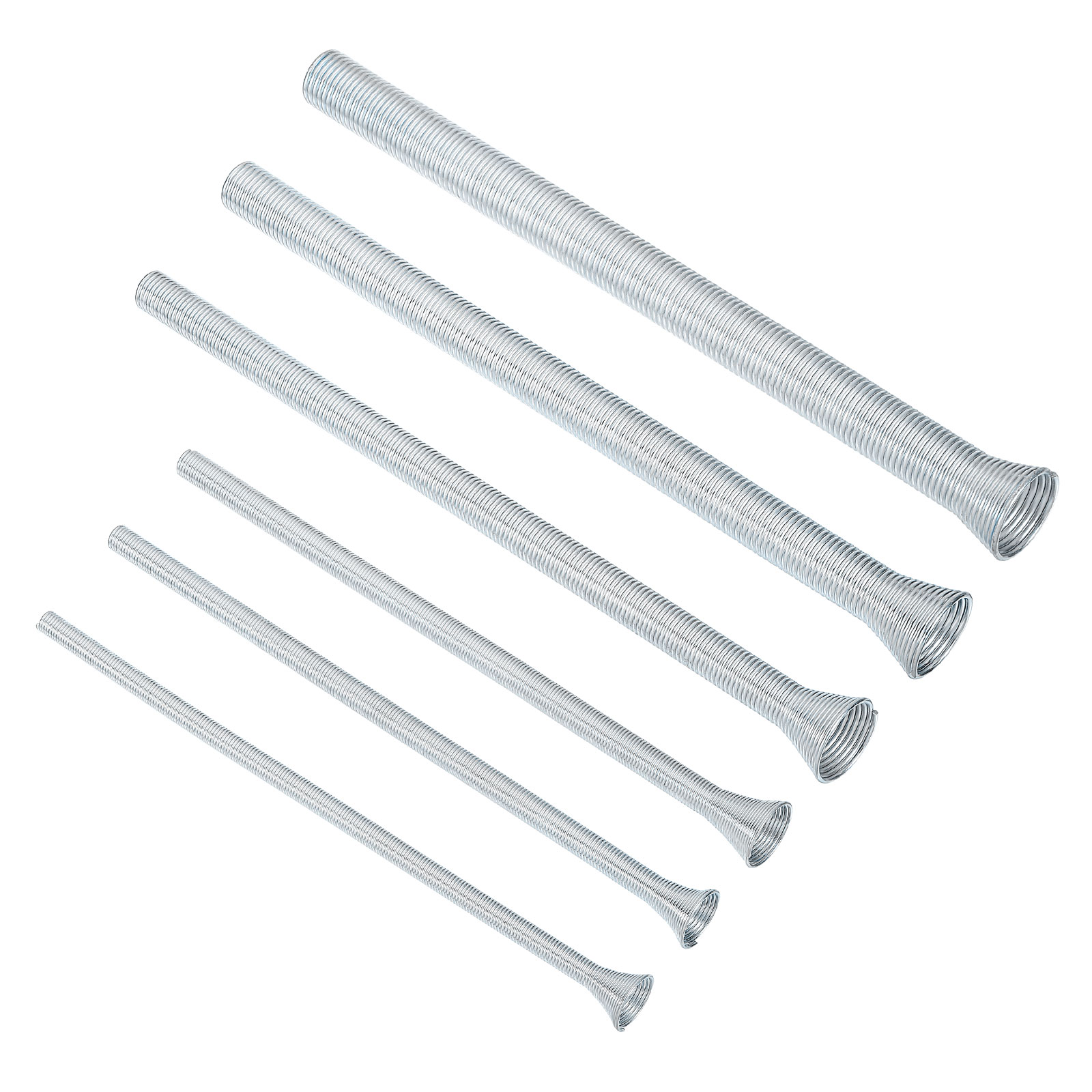 Uxcell 6Pack Spring Tube Bender Set for Copper Tubing O.D. 1/4'',3/8 ...