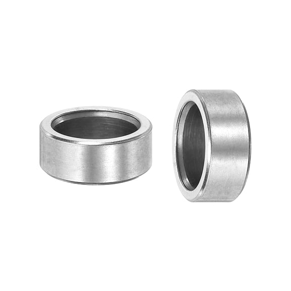 Uxcell 6Pcs 304 Stainless Steel Standoff Spacer 12x16x6mm for M12 Bolt/(IDxODxH) Column Spacer Unthreaded Standoff Screw Bright Finish for Outdoor DIY Electronics Industrial Mechanical Silver