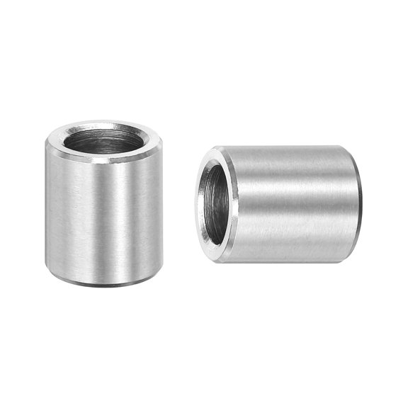 Uxcell 6Pcs 304 Stainless Steel Standoff Spacer 8x12x13mm for M8 Bolt/(IDxODxH) Column Spacer Unthreaded Standoff Screw Bright Finish for Outdoor DIY Electronics Industrial Mechanical Silver