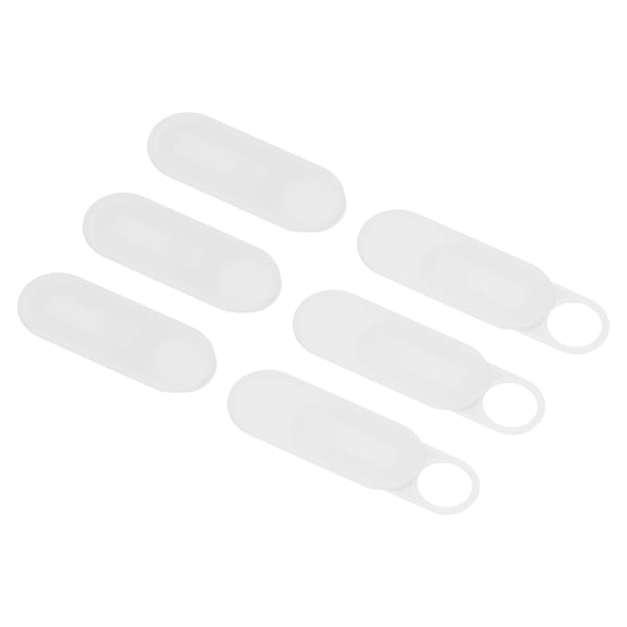 Uxcell 6Pcs Computer Camera Cover Slide, (0.039" Thickness, White), Ultra-Thin Laptop Camera Blocker Protecting Privacy and Security for Various Tablet/Desktop/Smartphone/PC Accessory