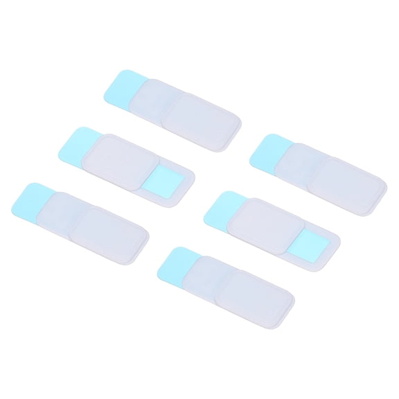 Uxcell 6Pcs Computer Camera Cover Slide, (0.039" Thickness, White), Ultra-Thin Laptop Camera Blocker Protecting Privacy Security for Various Tablet/Desktop/Smartphone/PC Accessory