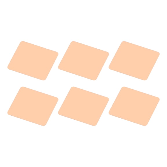 Uxcell 6Pcs Copper Heatsink Pad Shim, (14 x 12.4 x 0.1mm) - Thermal Pad Shim Copper Plate Cooler for Cooling Phone PC Computer GPU CPU VGA RAM
