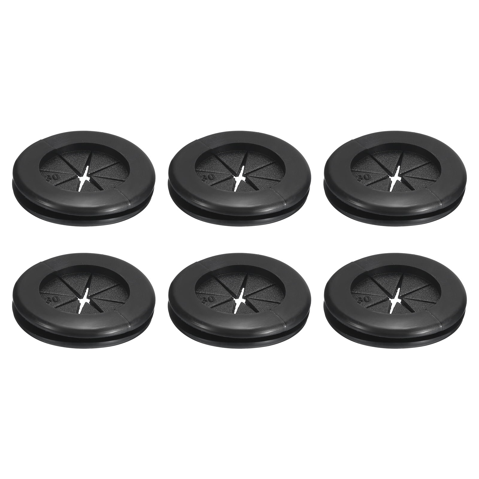 25 Passacavi In Gomma Per Foro Da 25mm - Spessore 1.5mm, Gestione Cavi (Vital Parts)