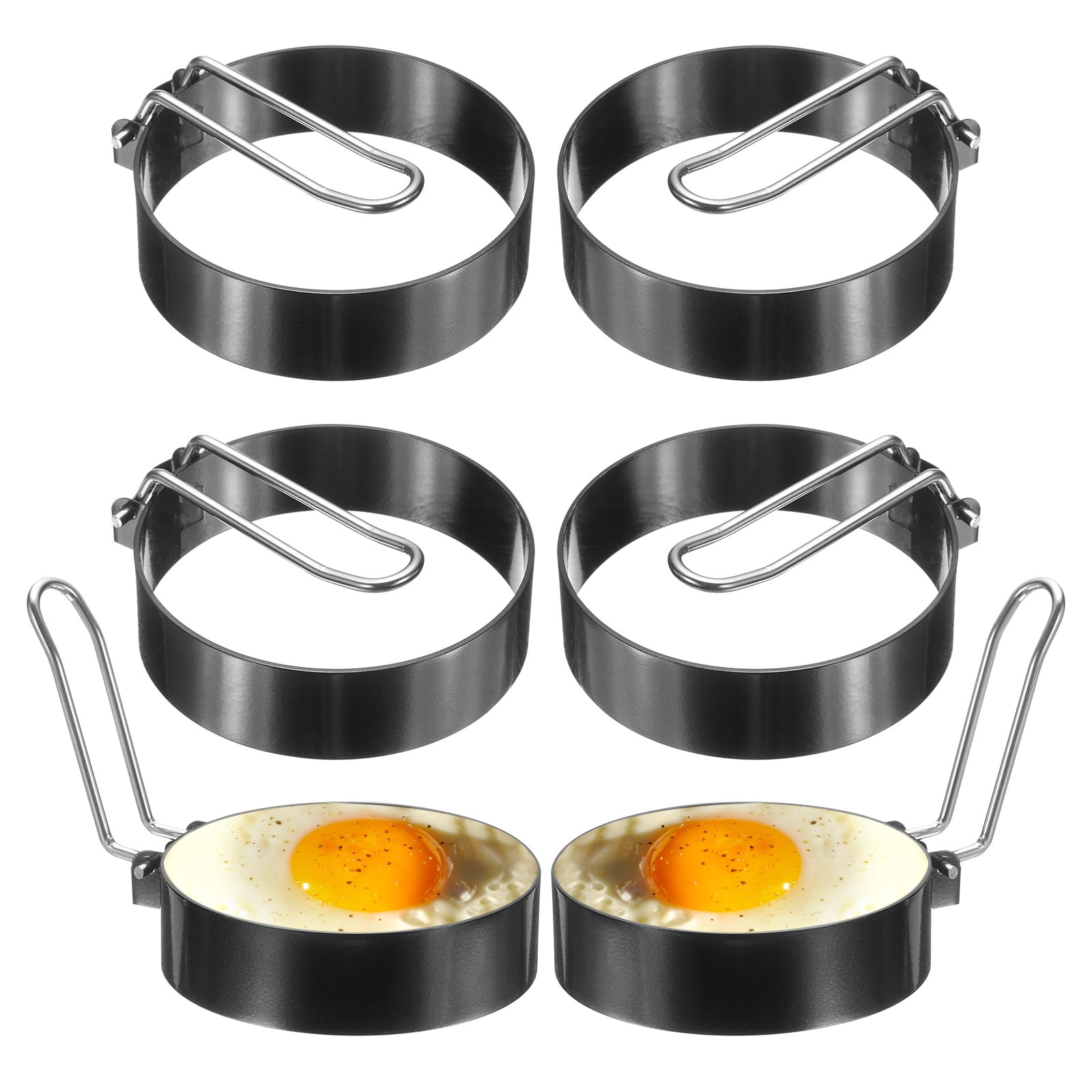 Uxcell 6Pcs Egg Rings 3