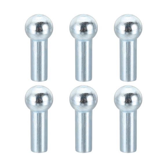 Uxcell 6Pcs Gym Wire Rope Sphere Head Stopper, Cable Ball Stopper for 5mm Cable Gym Machine Replacement End Home Fitness Equipment Running Yoga Accessories