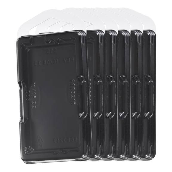 Uxcell 6Pcs Notebook DRR3 Memory RAM Module Case - Plastic Clamshell Antistatic Tray Transparent Packaging Container for Desktop Laptop
