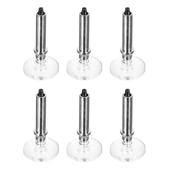 Uxcell 6Pcs Stylus Pen Tips Replacement Tips Precision Round Shape with Spring 7mm Universal Stylus Pen Disc Tips
