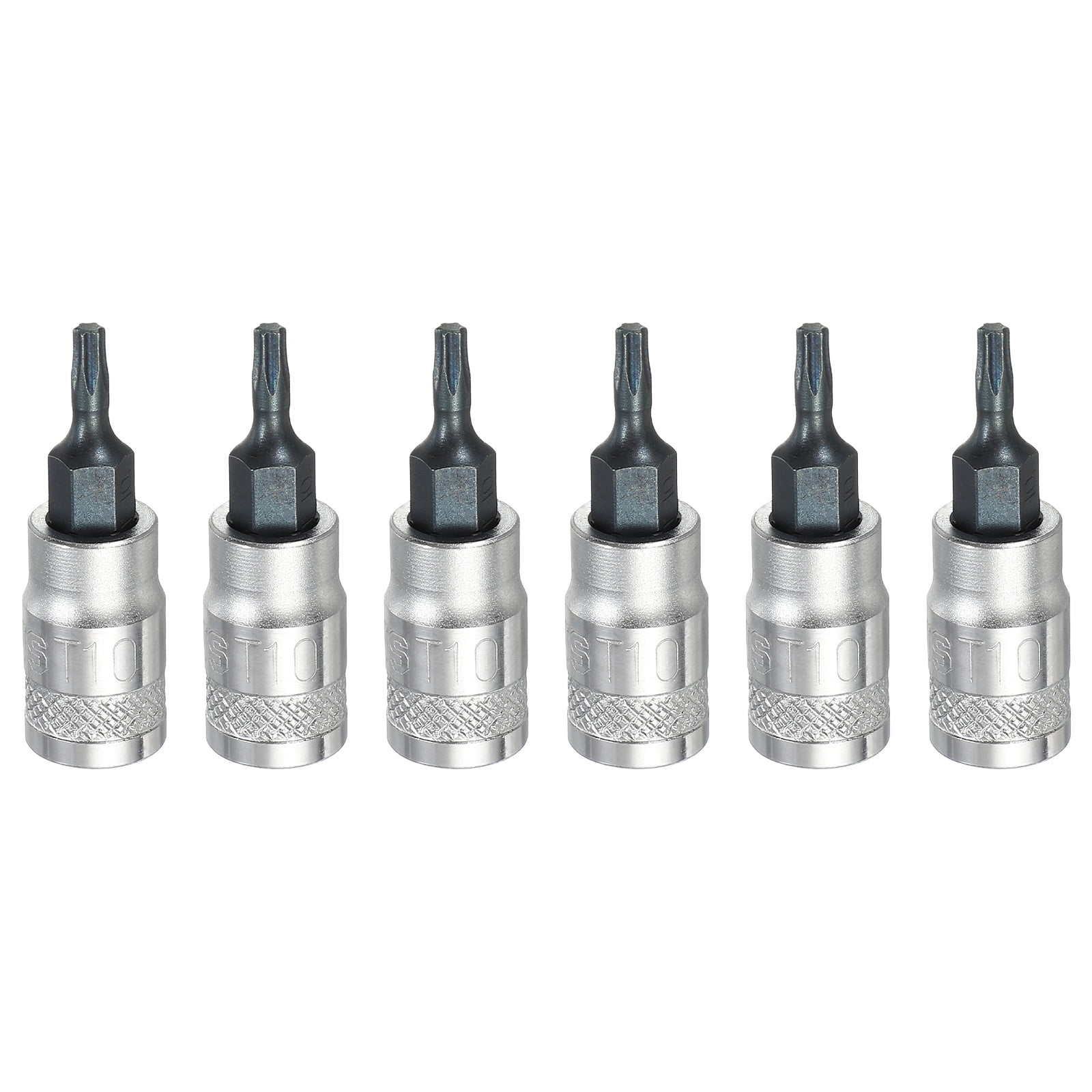 Uxcell 6Pcs Torx Bit Socket 1/4