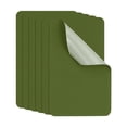 thumbnail image 1 of Uxcell 6Pcs Waterproof Self-Adhesive Nylon Repair Patch 3 x 2" Olive, 1 of 7