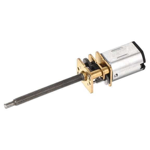 Uxcell 6V 200RPM Rated Torque 4 Output Shaft Length 55mm Micro DC Speed Reduction Motor Mini Metal Gearbox Motor