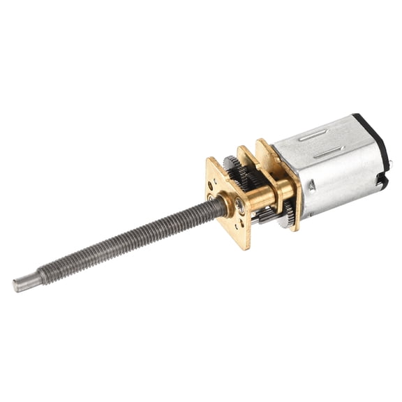 Uxcell 6V 300RPM Rated Torque 4 Output Shaft Length 55mm Micro DC Speed Reduction Motor Mini Metal Gearbox Motor