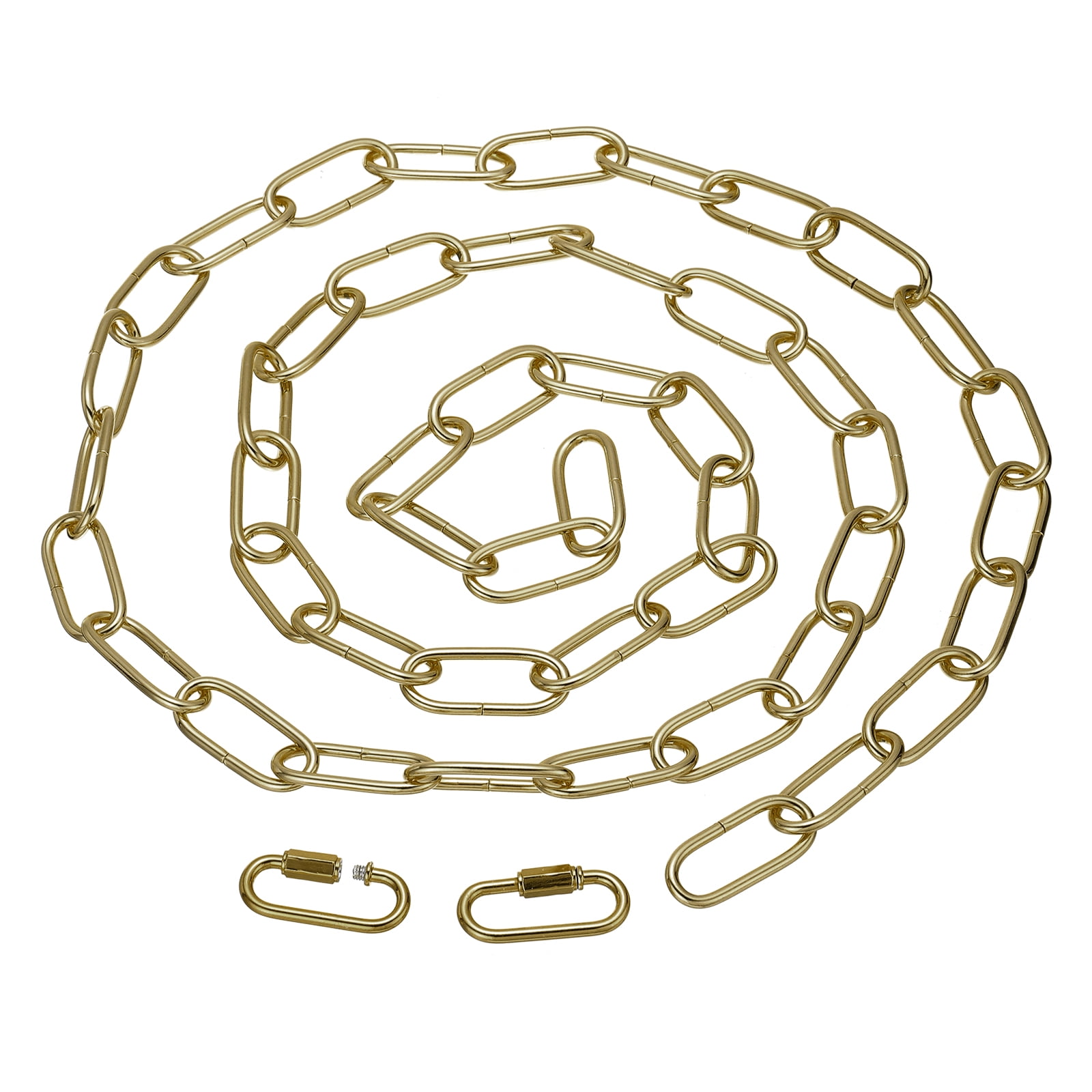 Uxcell 6ft Lighting Hanging Chain, Looping Chain with Connectors for ...