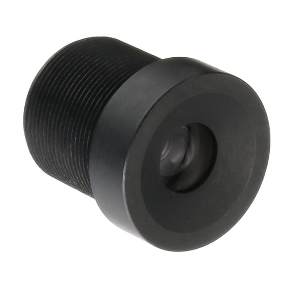 Uxcell 6mm CCTV Camera Lens, 720p F2.0 FPV Wide Angle Security Camera Lens M12 Threaded Dia for IP Camera, Black