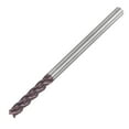 thumbnail image 1 of Uxcell 6mm Dia 6mm Shank 100mm Length HRC55 Carbide AlTiN Coated 4 Flute Square Nose End Mill, 1 of 6