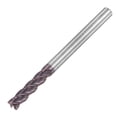 thumbnail image 1 of Uxcell 6mm Dia 6mm Shank 75mm Length HRC55 Carbide AlTiN Coated 4 Flute Square Nose End Mill, 1 of 6