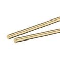 thumbnail image 1 of Uxcell 6mm Diameter 400mm Length Brass Solid Round Rod for DIY Craft 2 packs, 1 of 4